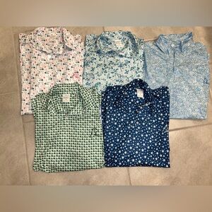 (4) Rhoback Men's Polos for sale